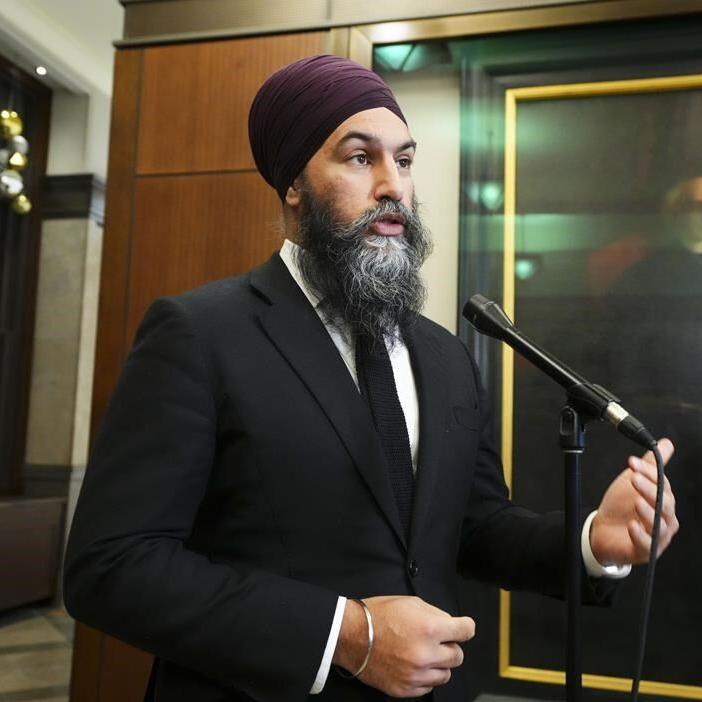 NDP leader says Liberal government is waging war against the working class